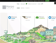 Tablet Screenshot of harpogroup.it
